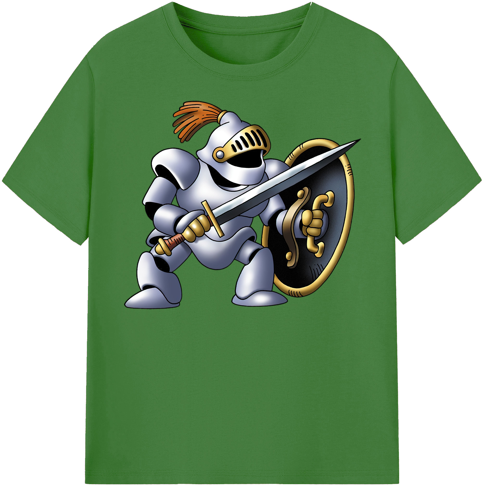 （画像用） ドラゴンクエスト Doragon Kuesuto Dragon Quest レディースカジュアルプリントTシャツ（綿100％）